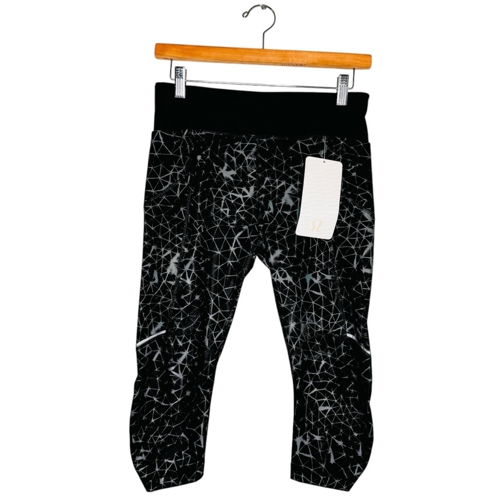 New Lululemon Stash It Crop Legging in Black Size 6